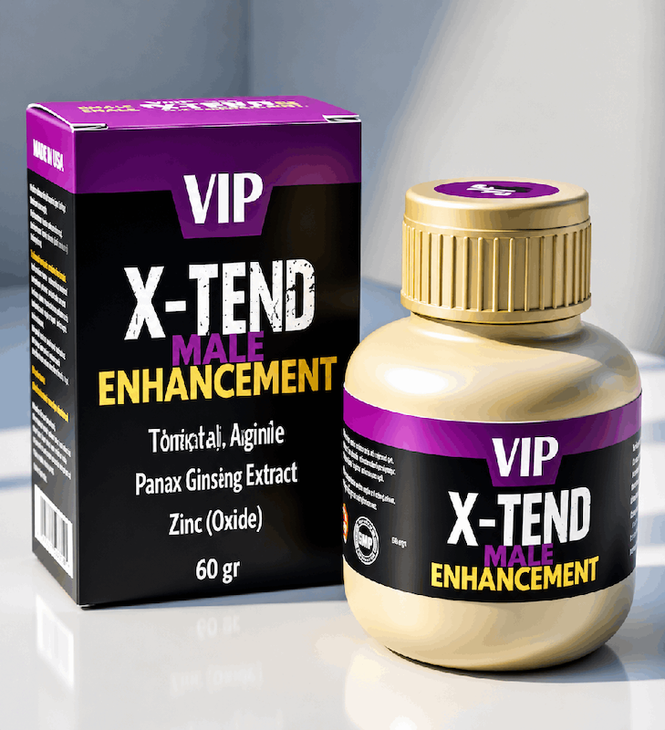 کرم سه‌کاره X-TEND Male Enhancement مدل VIP وارداتی حجم ۶۰ گرم